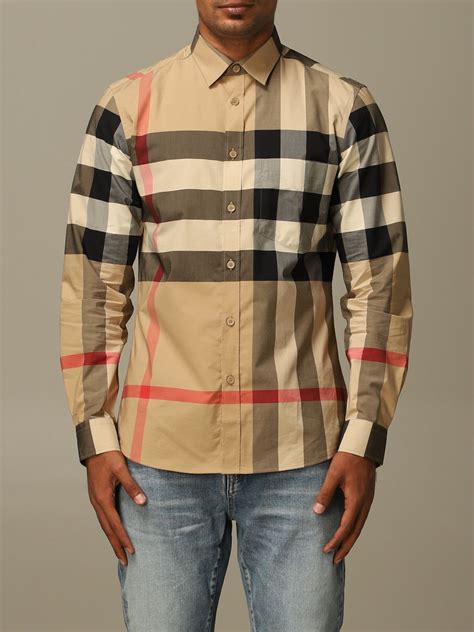 burberry shirts men cheap|Men's Burberry Shirts .